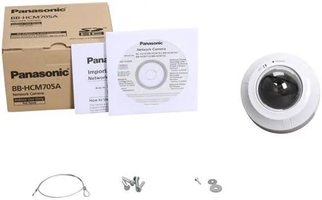 Alt view image 4 of 4 - Panasonic BB-HCM705A 1280 x 960 MAX Resolution RJ45 Surveillance Camera