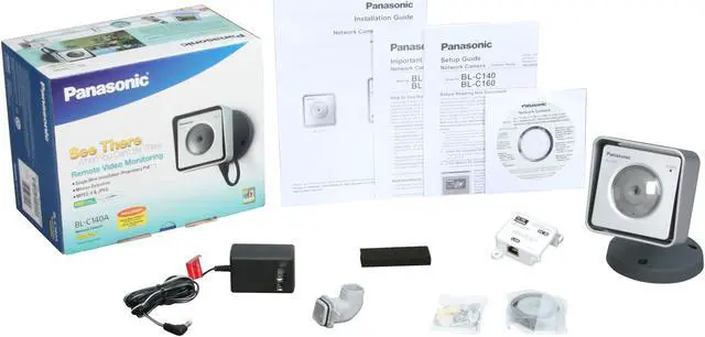 Alt view image 5 of 5 - Panasonic BL-C140A 640 x 480 MAX Resolution RJ45 Outdoor Network Camera
