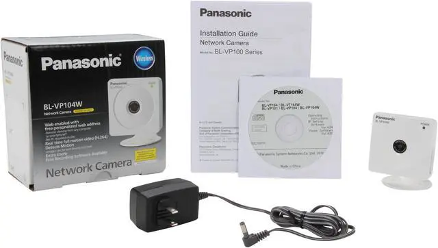 Alt view image 5 of 5 - Panasonic BLVP104W Wireless 720P HD Onvif Compliant IP Camera