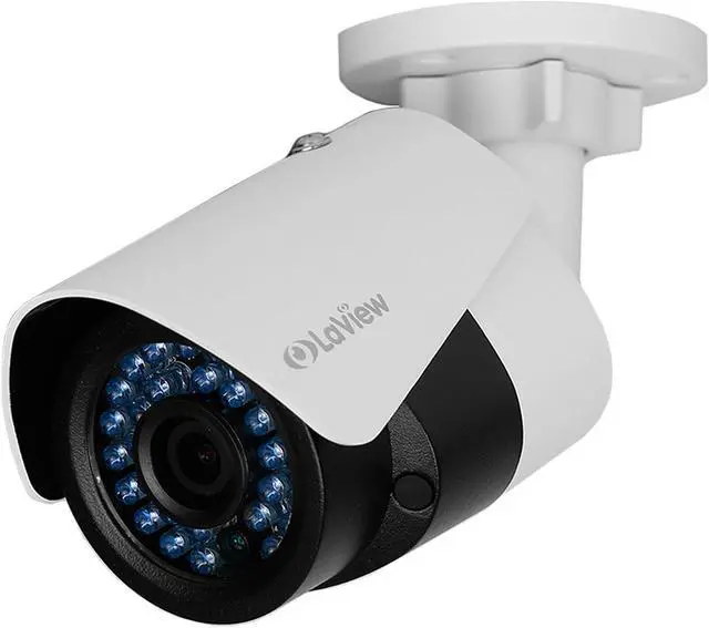 Alt view image 7 of 10 - LaView LV-KND988P84D231 IP Security System 4 Cameras 8 Channel NVR, 3 x HD 1080P Bullet and 1 xHD 1080P Wide Angle Dome Day / Night In / Outdoor Cameras (No HDD Included, Sold Separately)
