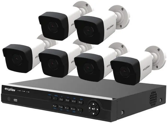 LaView LV-KNT984A42W4 4MP Zoom HD Channel NVR PoE IP Security