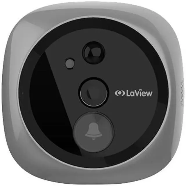 Alt view image 2 of 6 - LaView LV-PH121-U Wi-Fi Wireless Doorbell Camera Peephole Camera with LCD Touch Screen Monitor, Wirefree / Rechargable Battery / Night Vision / Two-way Audio / Mobile View / No SD Card