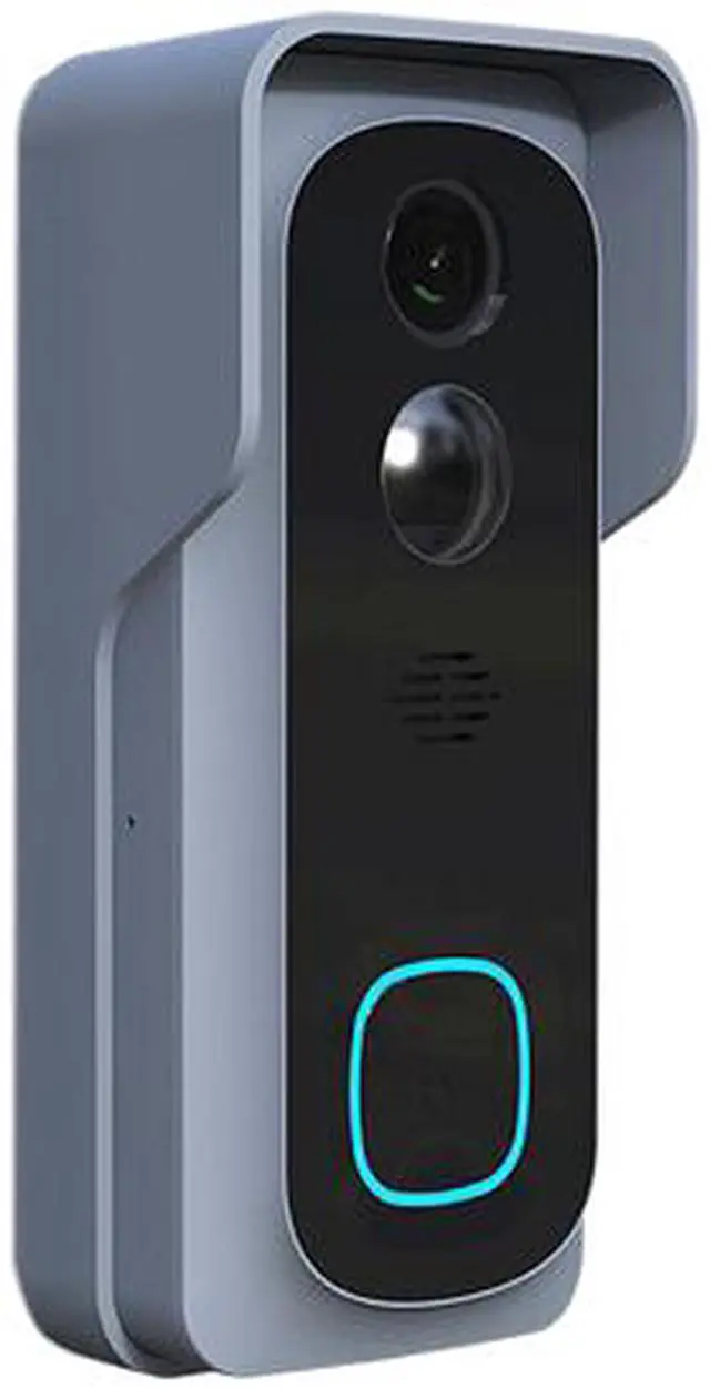 Alt view image 4 of 7 - LaView DB6 HD Video WiFi Smart AI Doorbell Camera - Built-in Battery with 1 Free wireless chime
