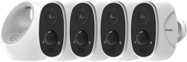 La. View Camera Router LaView ONE Link - HD 1080P Wire-Free Battery Powered WiFi Outdoor ...