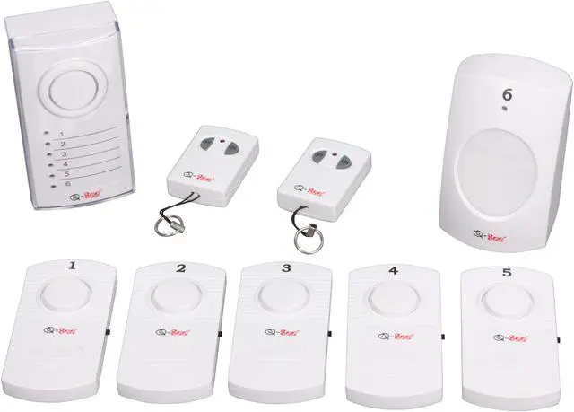 Alt view image 2 of 12 - Q-See Do-It-Yourself Wireless Security Alarm System (QSDL506W)