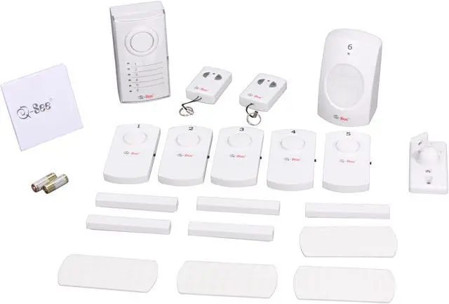 Alt view image 11 of 12 - Q-See Do-It-Yourself Wireless Security Alarm System (QSDL506W)