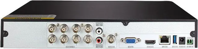 Alt view image 4 of 4 - Q-See 4 MP Resolution & 4K Output Surveillance Security Camera System: 8 Ch. Analog HD DVR 6 x 4 MP Bullet Camera (No HDD Included)