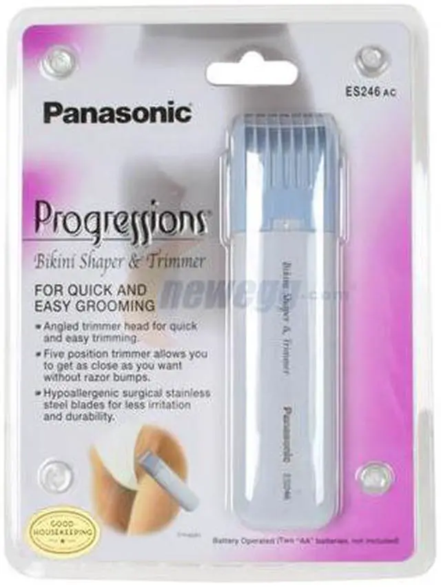Alt view image 7 of 7 - Panasonic ES246AC Bikini Shaper and Trimmer