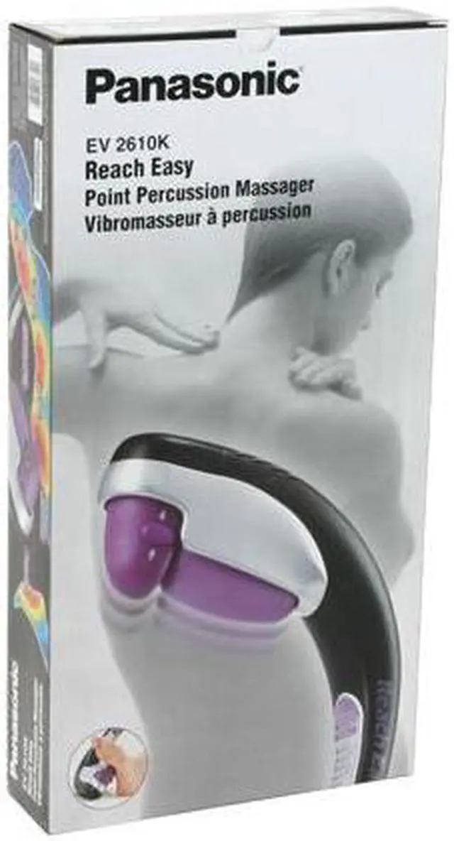 Alt view image 9 of 11 - Panasonic EV2610K Reach Easy Point Percussion Hand-Held Massager