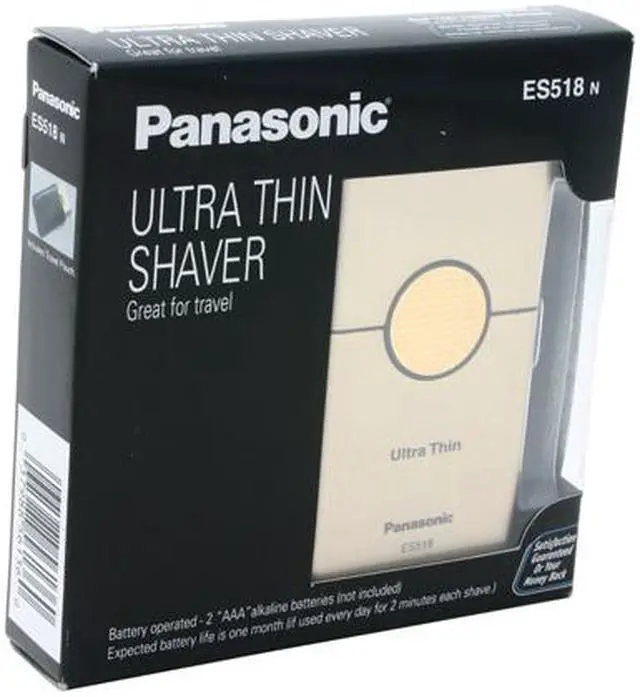 Alt view image 9 of 9 - Panasonic ES518N Ultra-thin Travel Men's Shaver