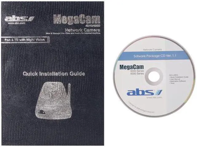 Alt view image 8 of 9 - ABS MegaCam 4220 640 x 480 MAX Resolution RJ45 Pan/Tilt Day/Night Wireless & RJ45 Network Camera with 2-way Audio, Indoor