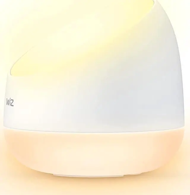 Alt view image 2 of 6 - WiZ Connected Squire Portable Table Lamp, WiFi Enabled, 16 Million Colors, Compatible with Alexa and Google Home Assistant, No Hub Required