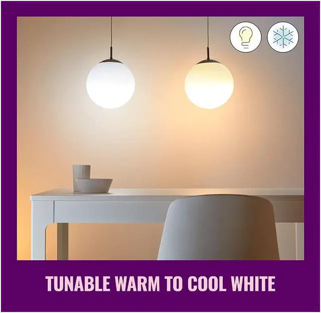 Alt view image 3 of 4 - WiZ Connected Color PAR38 Outdoor Smart WiFi Light Bulb, 2200K - 6500K + RGB, 16 Million Colors, Compatible with Alexa, Google Assistant, & Siri Shortcuts, No Hub Required (603894), (16 Colors)
