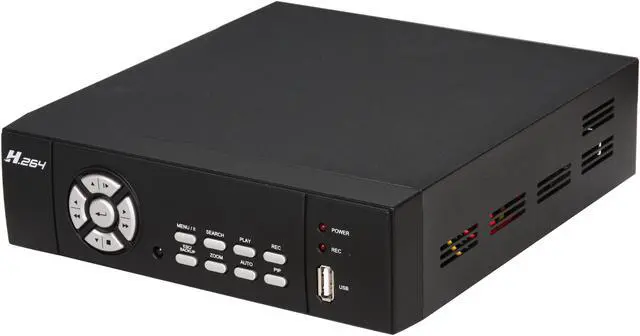 Alt view image 2 of 11 - Aposonic A-BR14B4-C500 Surveillance Kit 4 Channel H.264 Pentaplex iPhone/Mobile Phone Live View