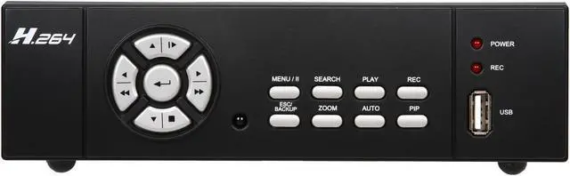 Alt view image 3 of 11 - Aposonic A-BR14B4-C500 Surveillance Kit 4 Channel H.264 Pentaplex iPhone/Mobile Phone Live View