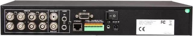 Alt view image 13 of 14 - Aposonic A-BR18B4-E 8 Ch 960H DVR + 4x Sony Super HAD II CCD 700 TVL Bullet Cameras with Mobile Access Surveillance Kit, Mac OS X App fully supported (FREE UPGRADE 1TB)