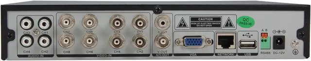 Alt view image 4 of 12 - Aposonic A-BRHB4-C 8 Channel H.264 Level Surveillance DVR Kit