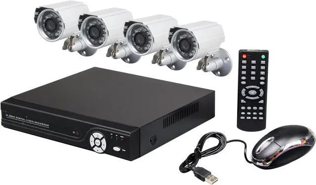 Main image of Aposonic A-BRHB4-C 8 Channel H.264 Level Surveillance DVR Kit