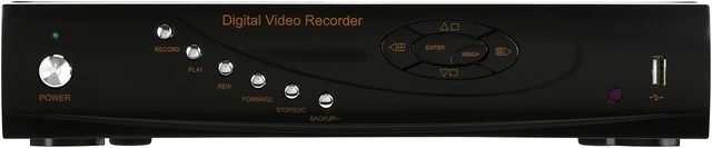 Alt view image 2 of 12 - Aposonic A-BR21B4-CS 4 Ch H.264 960H Real Time DVR with 4x 1000 TVL Day & Night Camera, Mobile Viewing, Mac OSX Fully Supported