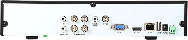 Alt view image 4 of 12 - Aposonic A-BR21B4-CS 4 Ch H.264 960H Real Time DVR with 4x 1000 TVL Day & Night Camera, Mobile Viewing, Mac OSX Fully Supported