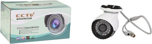Alt view image 5 of 5 - Aposonic A-CM1000F1 1000TVL 1.3MP 24 IR Analog Day/Night Outdoor Surveillance Camera with Sony IMX238 Image Sensor
