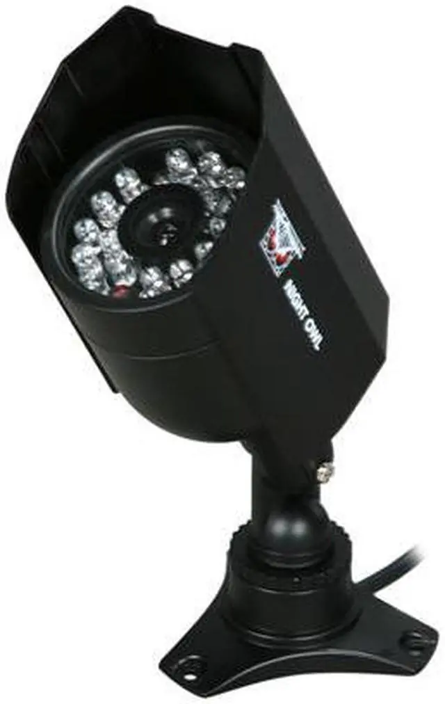 Alt view image 3 of 7 - Night Owl 4-pk 400+ TVL Cameras w/ 60ft of Cable per Camera, 45ft Night Vision and 3-Axis Bracket (CAM-4PK-CM245)