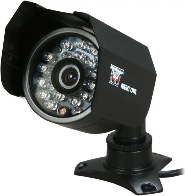 Alt view image 2 of 7 - Night Owl CAM-CM01-245A 400 TV Lines MAX Resolution Audio Enabled Wired Color Camera with Vandal Proof Bracket and 60ft of Cable