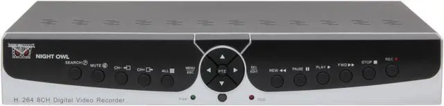 Alt view image 4 of 11 - Night Owl B-PODVR-4CCD 8 Channel H.264 Level Surveillance DVR