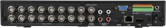 Alt view image 4 of 6 - Night Owl F6-DVR16 16 x BNC 16 Channel Video Security System