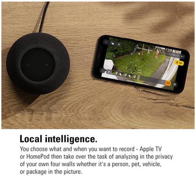 Alt view image 4 of 9 - Eve Outdoor Cam - Secure floodlight camera with Apple HomeKit Secure Video technology