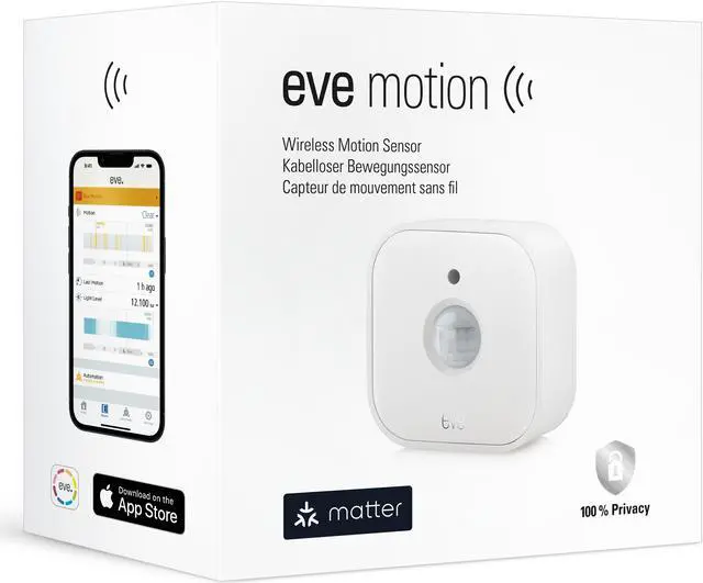 Alt view image 3 of 9 - Eve Motion (Matter) 3-pack Wireless Motion Sensor - EVE-10037826