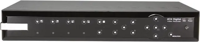 Alt view image 3 of 11 - KGuard CA104.V2-C02 4 Ch DVR + 4 CMOS, 420 TVL, Bullet Cameras, Surveillance Kit Solution