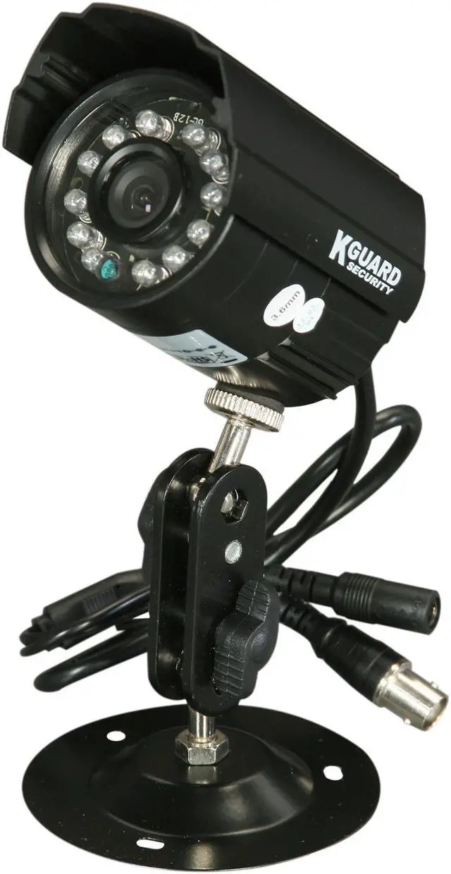Alt view image 6 of 11 - KGuard OT401-4CW134M-500G 4 Channel+4 Camera CMOS DVR w/ 500GB HDD Kview Remote Web / Mobile Phone / Tablet Access