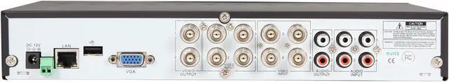 Alt view image 4 of 6 - KGuard SHA24 8 Channel Standalone DVR with H.264 Compression Technology