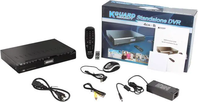 Alt view image 6 of 6 - KGuard SHA24 8 Channel Standalone DVR with H.264 Compression Technology