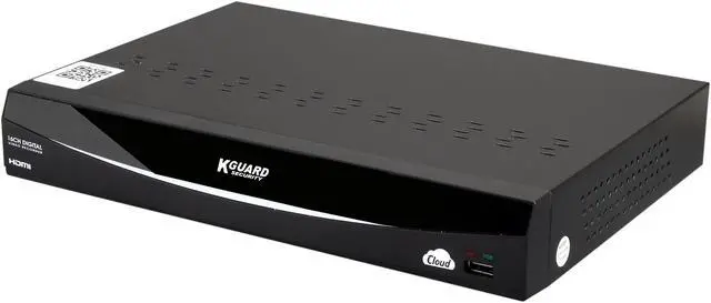 Alt view image 7 of 12 - KGuard EL1621-8HW212B-1T 16 Channel H.264 Level Surveillance DVR Kit