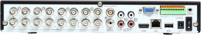 Alt view image 10 of 12 - KGuard EL1621-8HW212B-1T 16 Channel H.264 Level Surveillance DVR Kit