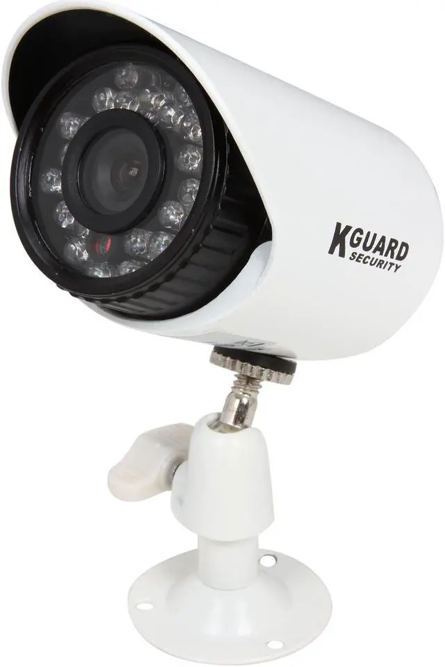 Alt view image 5 of 9 - KGuard HW227APK4 600TVL Day/Night Weatherproof Outdoor Surveillance Camera Kit - 4 Pack