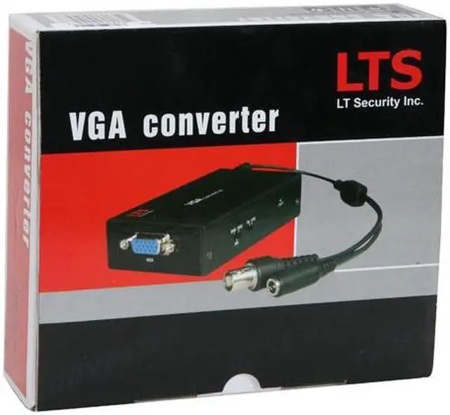 Alt view image 7 of 7 - LTS LTAVB0VA6 BNC to VGA Converter with Power Adaptor