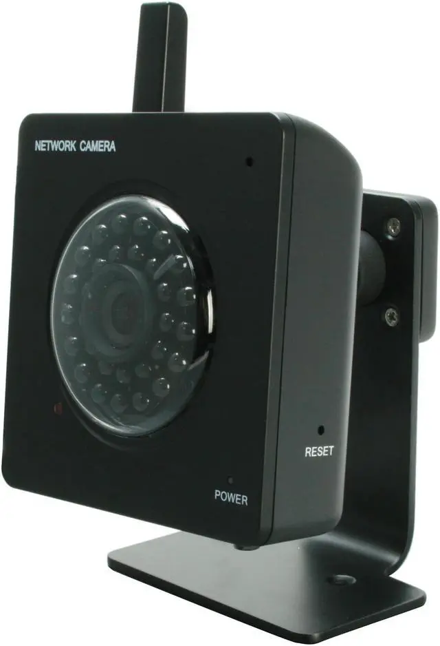 Main image of LTS Wireless-G+RJ45 IP Camera with 30 LED / MicroSD Card Record / iPhone Live View / Black (LTCIP830MV-B)