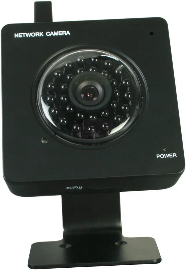 Alt view image 2 of 6 - LTS Wireless-G+RJ45 IP Camera with 30 LED / MicroSD Card Record / iPhone Live View / Black (LTCIP830MV-B)