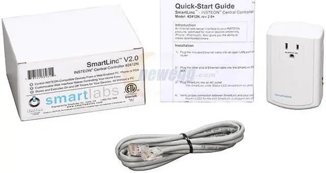 Alt view image 5 of 5 - SmartLabs 2412N SmartLinc - INSTEON Central Controller