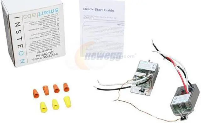 Alt view image 7 of 7 - SmartLabs 2474S 2-Wire INSTEON Switch Kit (Non-Dimming), White