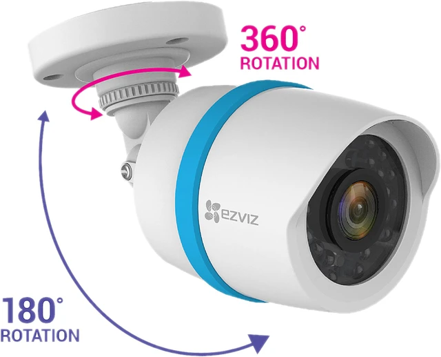 Nvr Ezip EZVIZ 8 Channel HD 1080p PoE IP NVR Security System w/ 2TB HDD and 4 ...