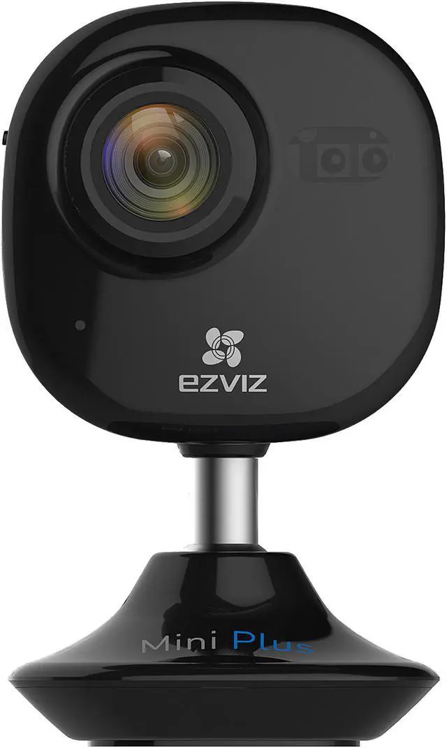 Main image of EZVIZ Mini Plus HD 1080p Wi-Fi Home Security Camera with Motion Detection, 135 Degree View, Night Vision, 2 Way Audio, Works with Alexa and Google Home Using IFTTT (EZMINPLSBK)