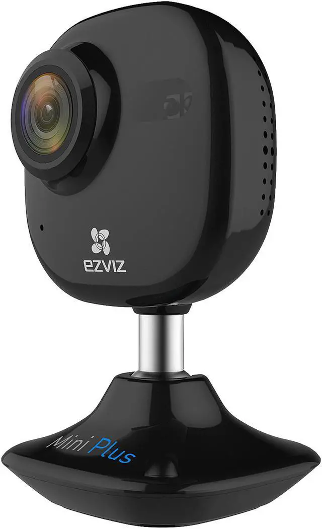 Alt view image 2 of 6 - EZVIZ Mini Plus HD 1080p Wi-Fi Home Security Camera with Motion Detection, 135 Degree View, Night Vision, 2 Way Audio, Works with Alexa and Google Home Using IFTTT (EZMINPLSBK)