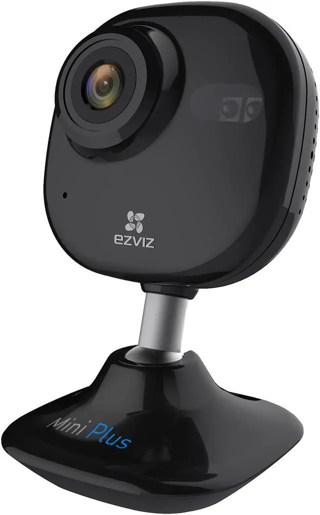 Alt view image 5 of 6 - EZVIZ Mini Plus HD 1080p Wi-Fi Home Security Camera with Motion Detection, 135 Degree View, Night Vision, 2 Way Audio, Works with Alexa and Google Home Using IFTTT (EZMINPLSBK)