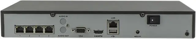 Alt view image 5 of 7 - EZVIZ 4K UltraHD 8MP Outdoor IP PoE Surveillance System, 4 Weatherproof UHD EXIR Security Cameras, 4 Channel 2TB NVR Storage, 100 ft. Night Vision, Smart Video Analytics, Customizable Motion Detection