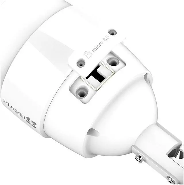 Alt view image 4 of 5 - EZVIZ HuskyC HD 720p Outdoor Wi-Fi Video Security Bullet Camera, Works with Alexa, 100 ft. IR Night Vision, Weatherproof IP66