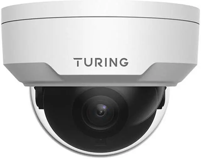Main image of Turing Video TP-MFD4A28 2688 x 1520 MAX Resolution 1 RJ45 10M/100M Base-TX Ethernet 4MP HD TwilightVision IR Dome Network Camera